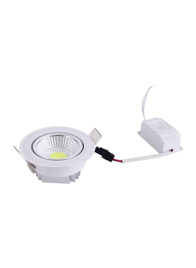 LED Ceiling Light White 6 x 9cm