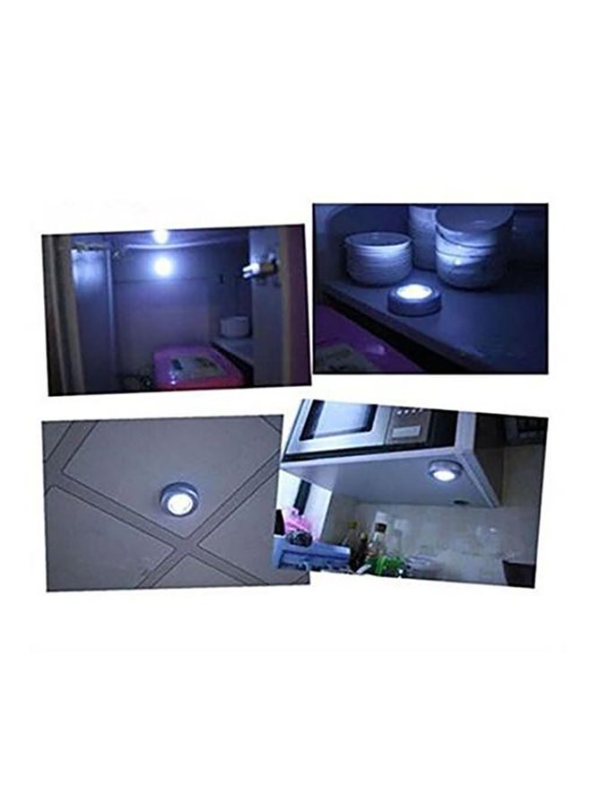 Mini Round LED Light White