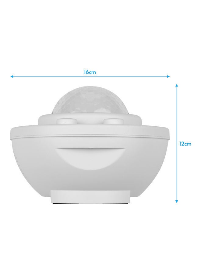 LED Galaxy Starry Projector Lamp Light White