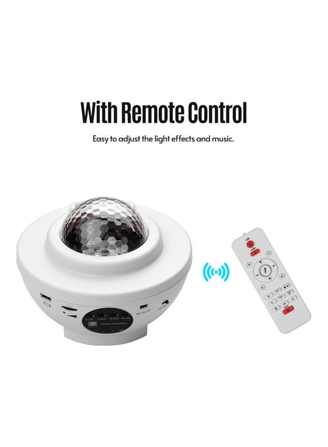 LED Galaxy Starry Projector Lamp Light White