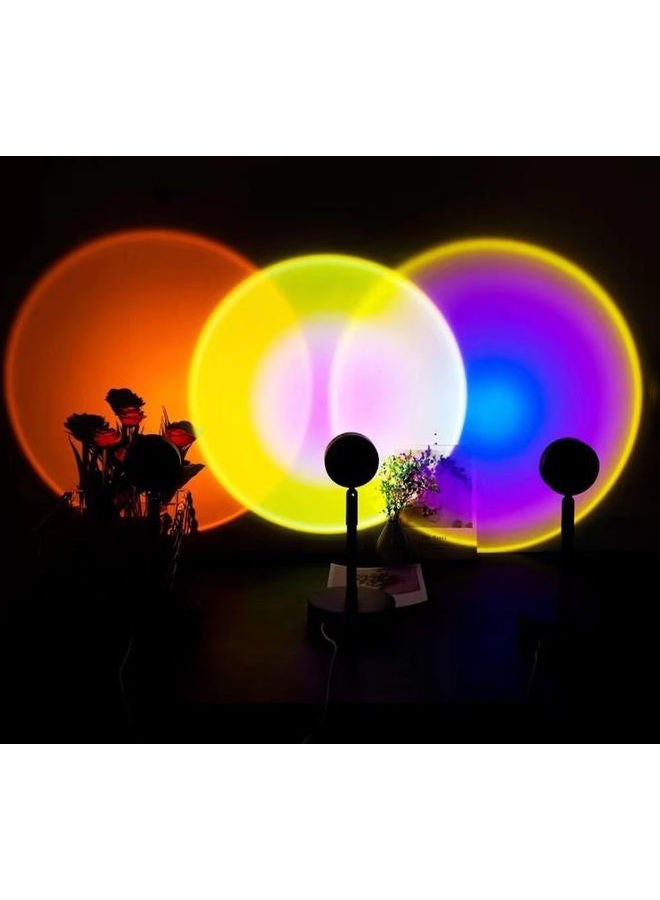 Sunset Projector Lamp Black