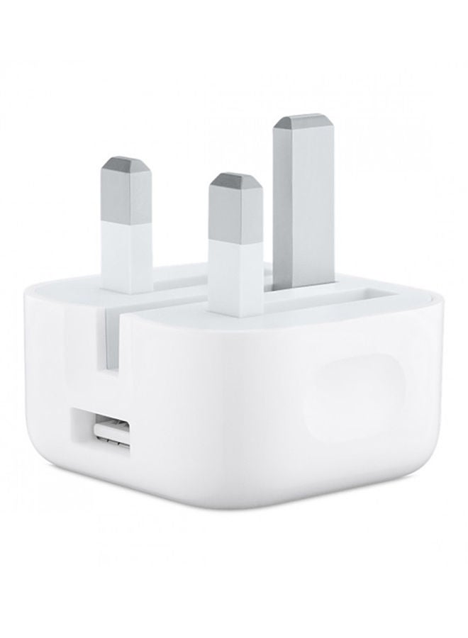 USB Power Adapter White