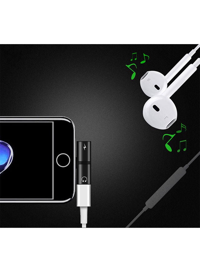 Phone Audio Adapter Black