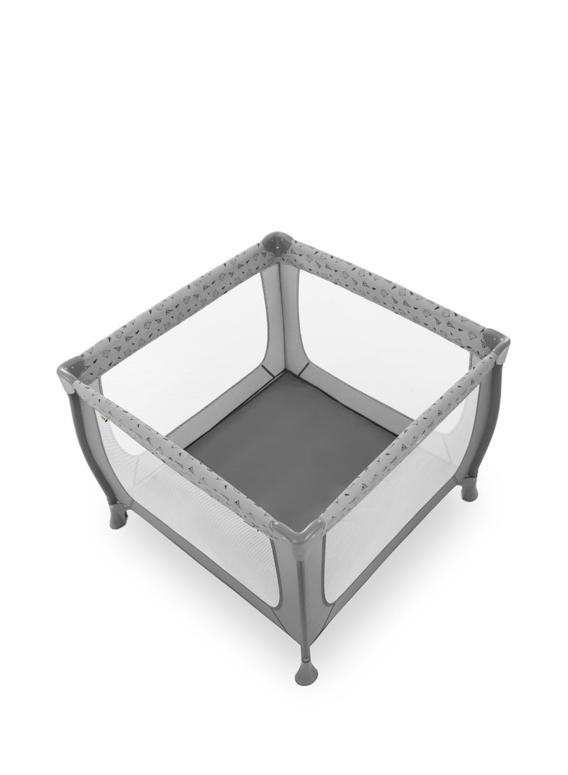 Travel Cots Sleep N Play Sq - Grey