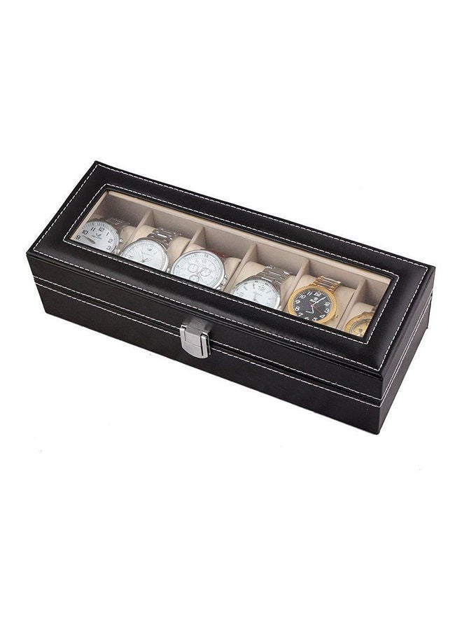 6-Grid Watch Display Storage Box