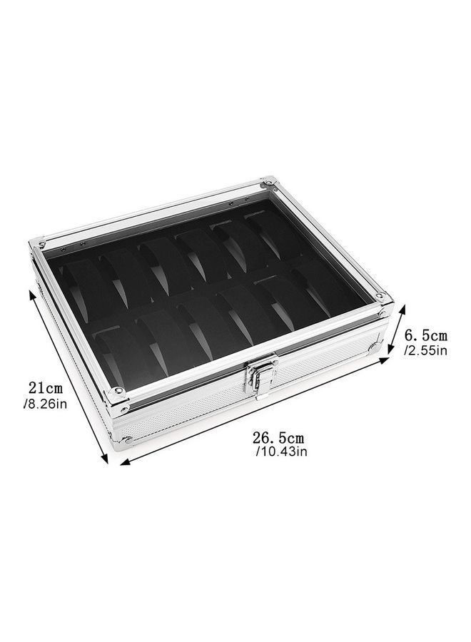 12-Grid Watch Storage Box