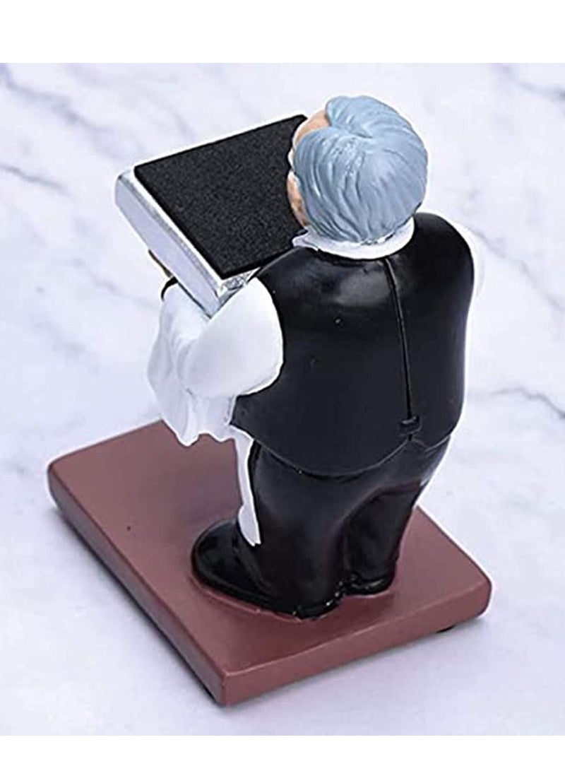 Watch Display Stand, 1 Pcs Housekeeper Statue Room Decoration Rack Stand Storage Creative Old Man Bracelet Necklace Jewelry Holder for Office Store Home Gift