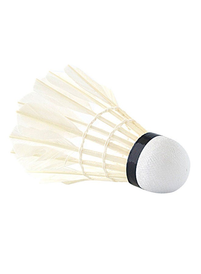 12-Piece Goose Feather Shuttlecocks