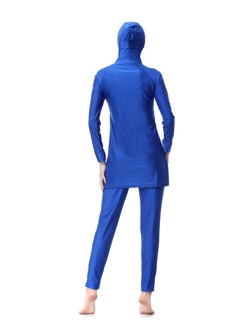 Conservative And Fashionable Burkinis Blue