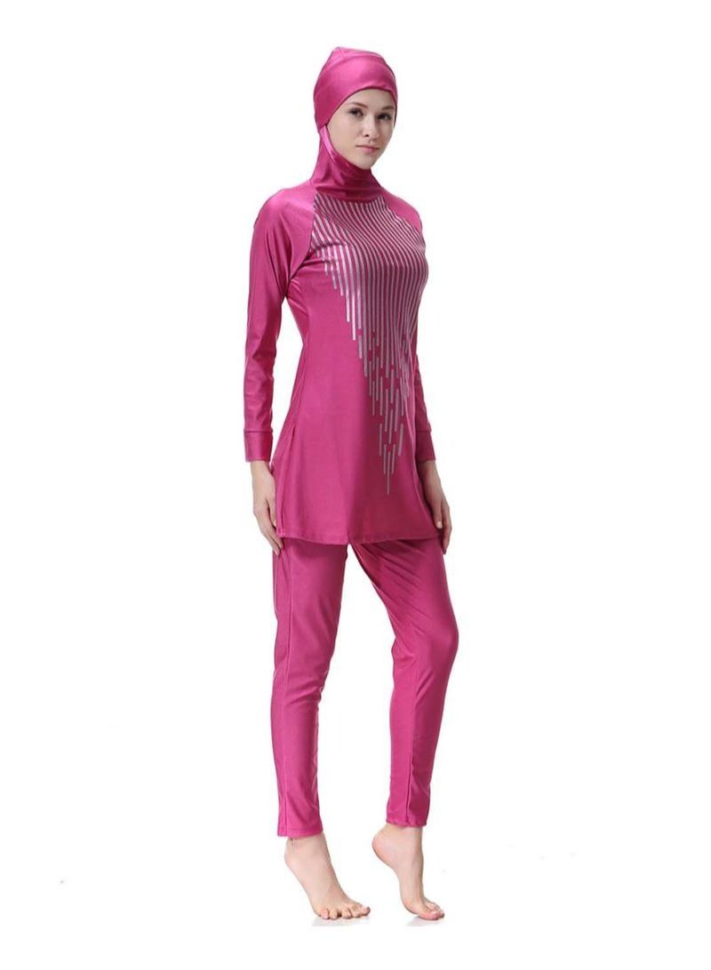 Conservative And Fashionable Burkinis Pink