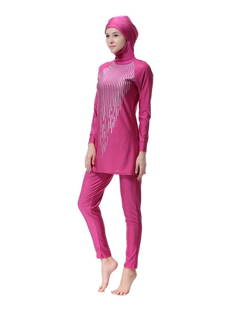 Conservative And Fashionable Burkinis Pink