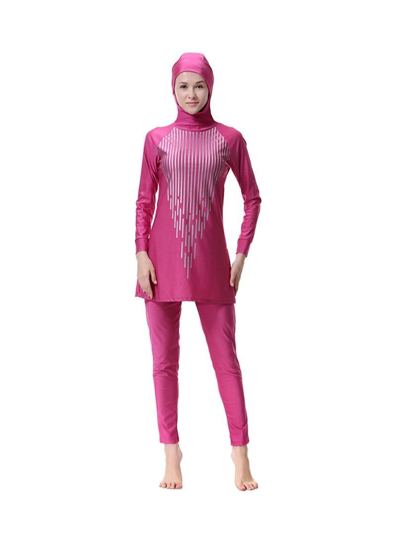 2-Piece Burkini Set Pink