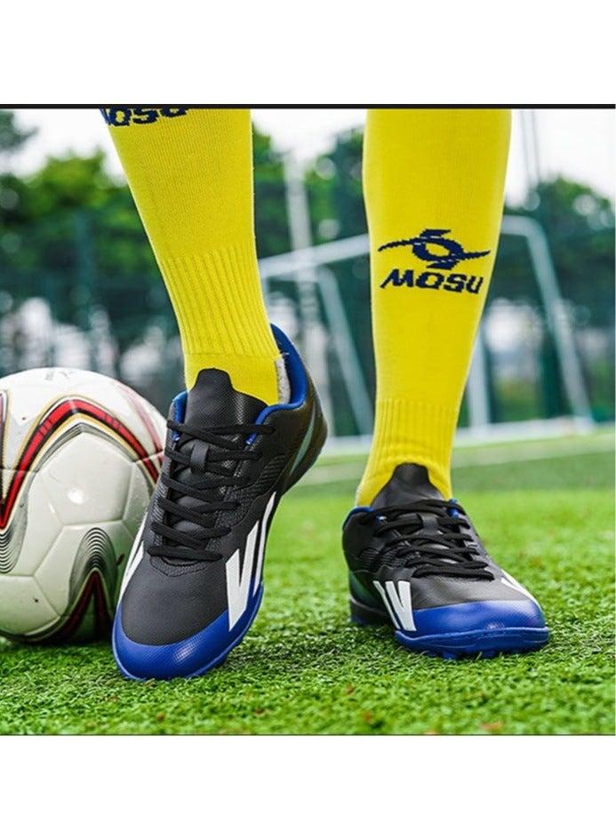 Four-Season Sports Shoes TF Spikes, Professional Training And Wear-Resistant Football Shoes, Men's And Women's Long Broken Spikes Non-Slip Shoes