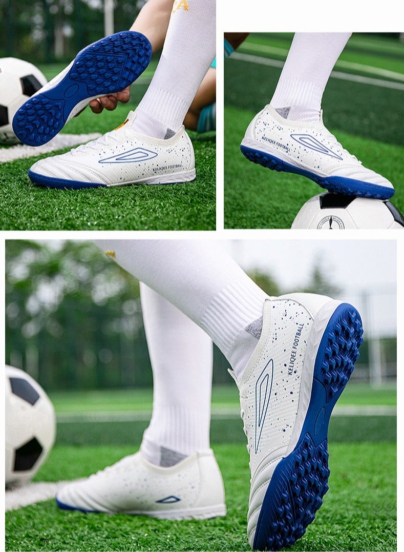 Low-Top Football Shoes For Men And Women, Broken Nail Shoes, Long Nails, Non-Slip Adult Grass Professional Training Shoes, Outdoor Breathable Sports Shoes, Track And Field Running Mesh Shoes