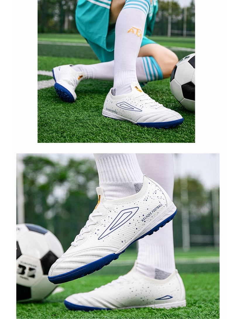 Low-Top Football Shoes For Men And Women, Broken Nail Shoes, Long Nails, Non-Slip Adult Grass Professional Training Shoes, Outdoor Breathable Sports Shoes, Track And Field Running Mesh Shoes