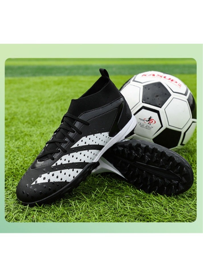 Men's And Women's Football Shoes, Outdoor Turf Indoor Football Training Shoes, Low-Top Breathable And Non-Slip Sports Shoes, Football Track And Field Training Shoes, Long Spikes And Short Spikes