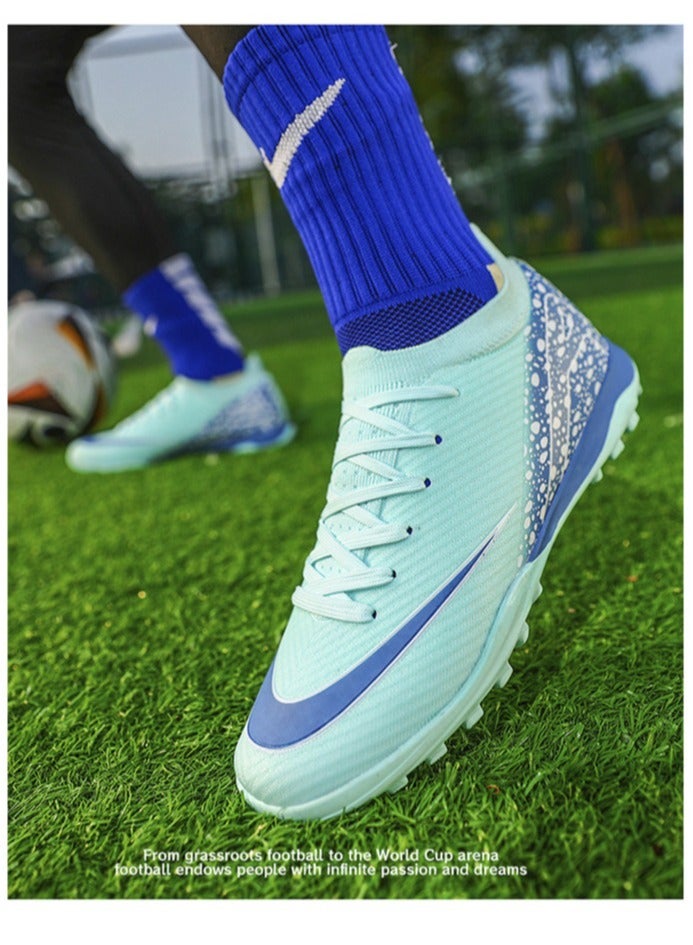 Low-Top Football Shoes For Men And Women, Broken Nail Shoes, Long Nails, Non-Slip Adult Grass Professional Training Shoes, Outdoor Breathable Sports Shoes, Track And Field Running Mesh Shoes