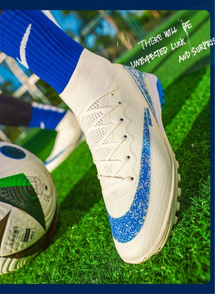 Low-Top Football Shoes, Long-Spike World Cup TF Broken-Spike Grass Football Shoes For Male And Female Students, Personalized High-Top Sports Shoes