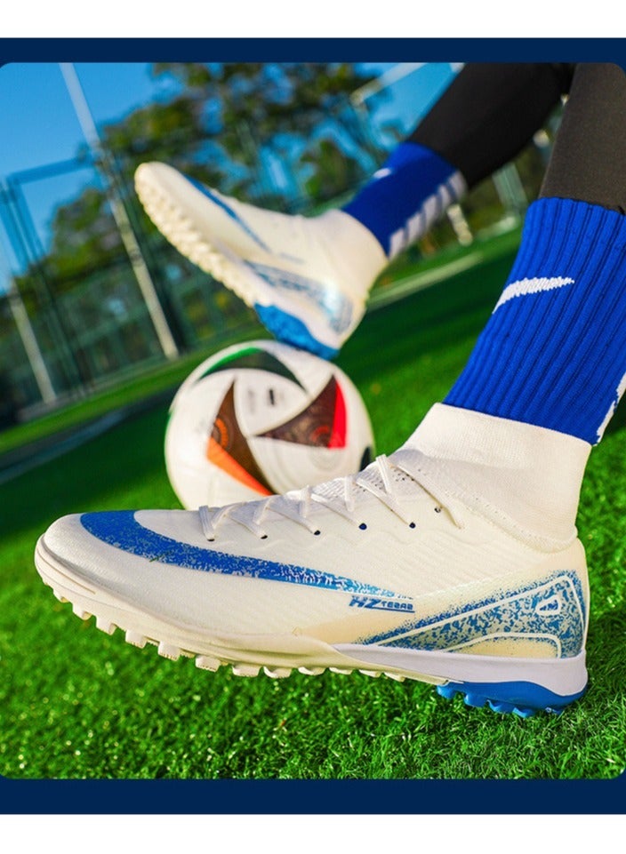 Low-Top Football Shoes, Long-Spike World Cup TF Broken-Spike Grass Football Shoes For Male And Female Students, Personalized High-Top Sports Shoes