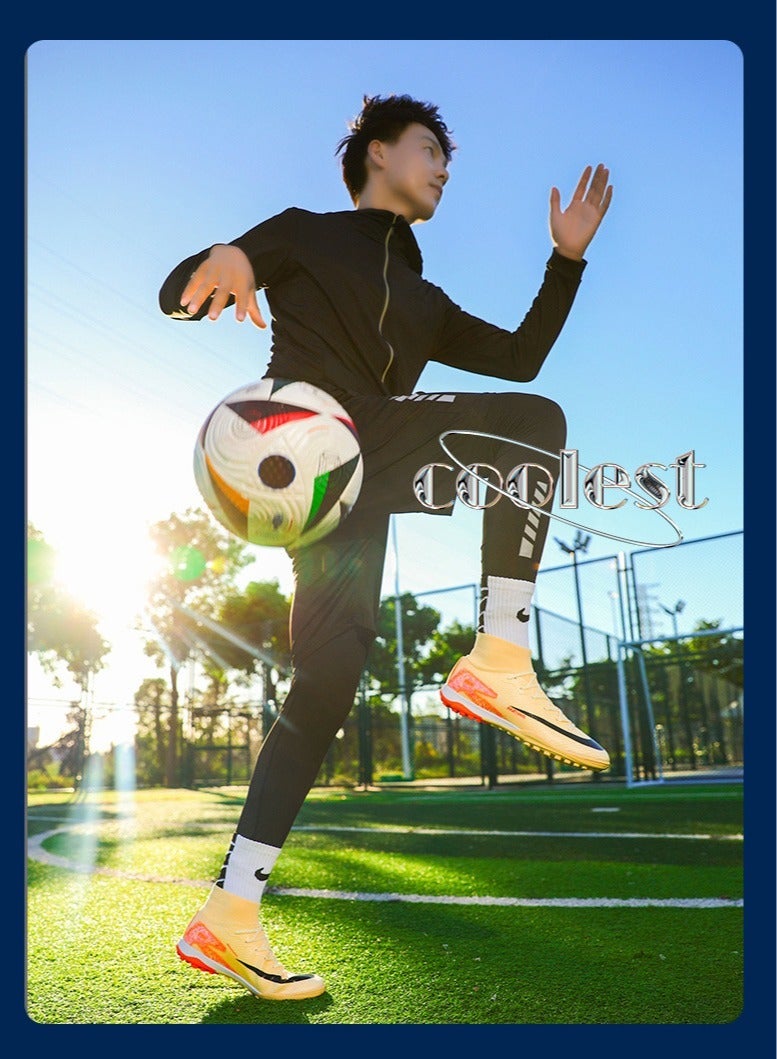 Low-Top Football Shoes, Long-Spike World Cup TF Broken-Spike Grass Football Shoes For Male And Female Students, Personalized High-Top Sports Shoes