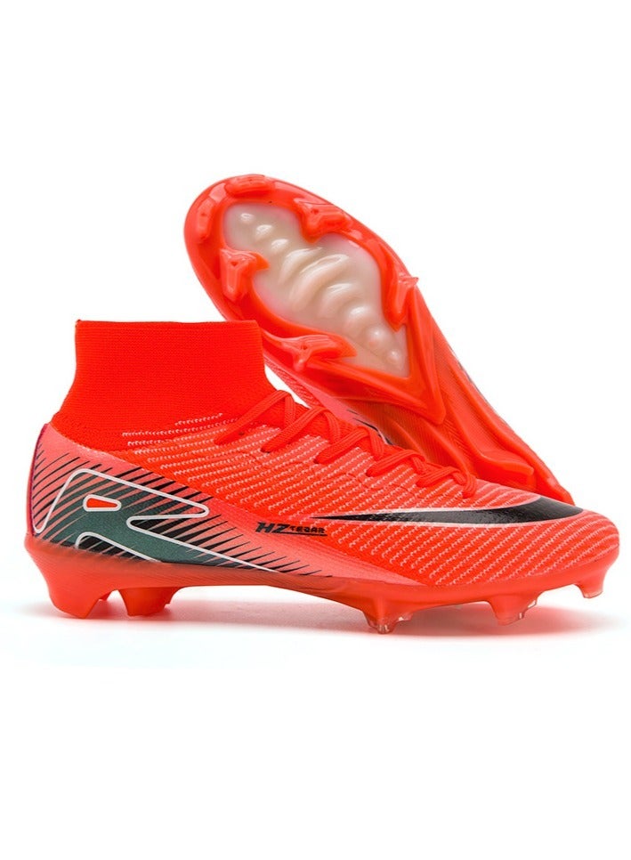 Low-Top Football Shoes, Long-Spike World Cup TF Broken-Spike Grass Football Shoes For Male And Female Students, Personalized High-Top Sports Shoes