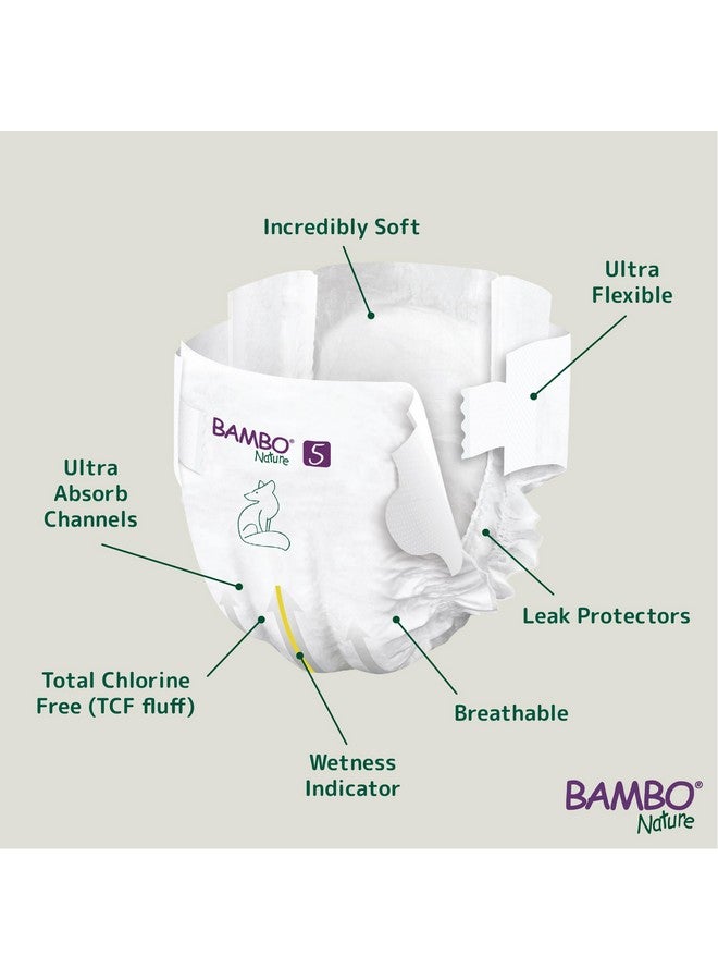 Premium Baby Diapers - Xl Size, 22 Count, For Toddler Baby - Super Absorbent, Eco-Friendly And With A Wetness Indicator