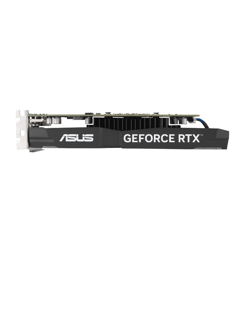 Dual NVIDIA GeForce RTX 3050 6GB OC Edition Gaming Graphics Card - PCIe 4.0, 6GB GDDR6 Memory, HDMI 2.1, DisplayPort 1.4a, 2-Slot Design, Axial-tech Fan Design, 0dB Technology, Steel Bracket