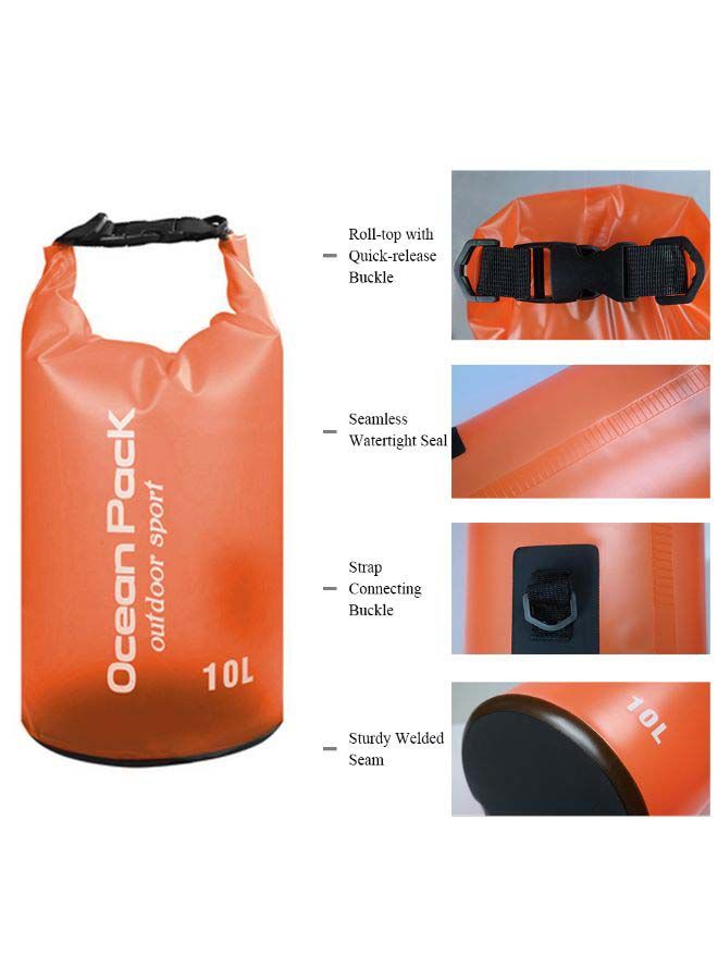 Foldable Waterproof PVC Dry Bag - 2L 31.0x13.0x2.0cm