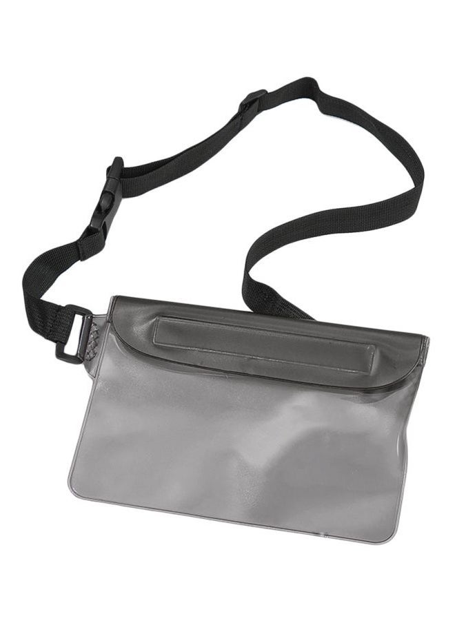 Waterproof Pouch With Adjustable Waist Belt 22x15cm