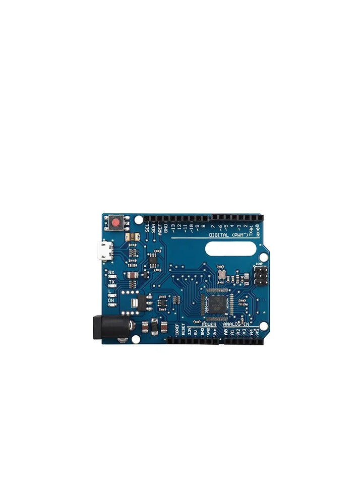 Leonardo R3 Microcontroller Atmega32u4 Development Board with USB Cable Compatible DIY Starter Kit