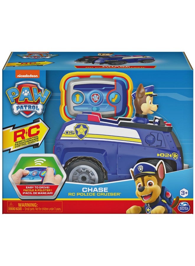 , Chase Remote Control Police Cruiser With 2-Way Steering, For Kids Aged 3 And Up