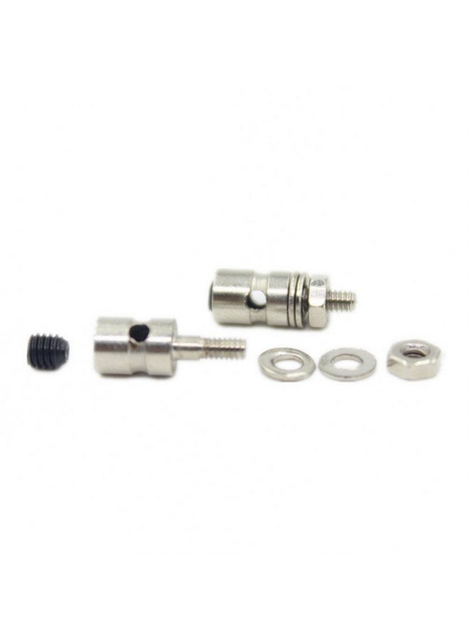 Obbypark Adjustable D2.1Mm Pushrod Connector Linkage Stoppers Rc Model Airplane Replacement
