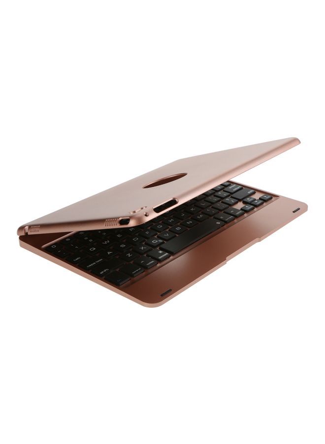 Bluetooth Keyboard Case Cover For Apple iPad Pro/Air 2 9.7-Inch Rose Gold