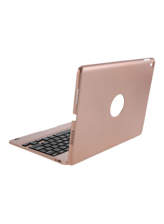 Bluetooth Keyboard Case Cover For Apple iPad Pro/Air 2 9.7-Inch Rose Gold