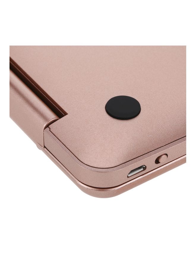 Bluetooth Keyboard Case Cover For Apple iPad Pro/Air 2 9.7-Inch Rose Gold