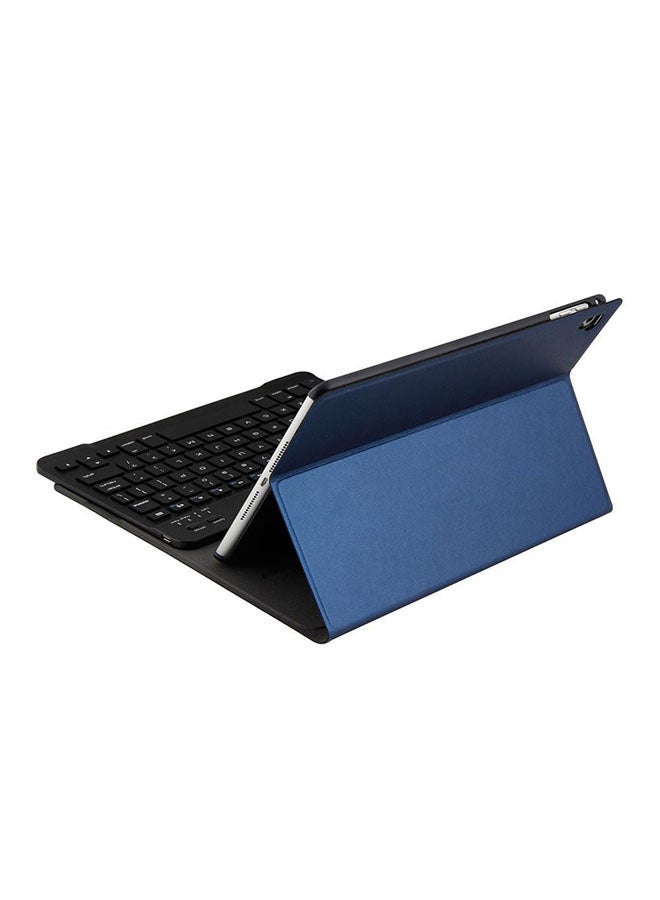 Bluetooth Leather Keyboard Cover For iPad Air1/Air2 /Pro 9.7 Blue