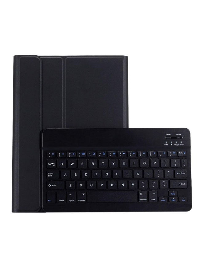 Bluetooth Keyboard Case Cover For Apple iPad 9.7-Inch (2017 And 2018) Black