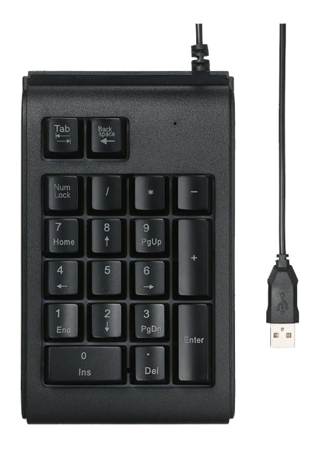 Mini Numeric Keypad Black