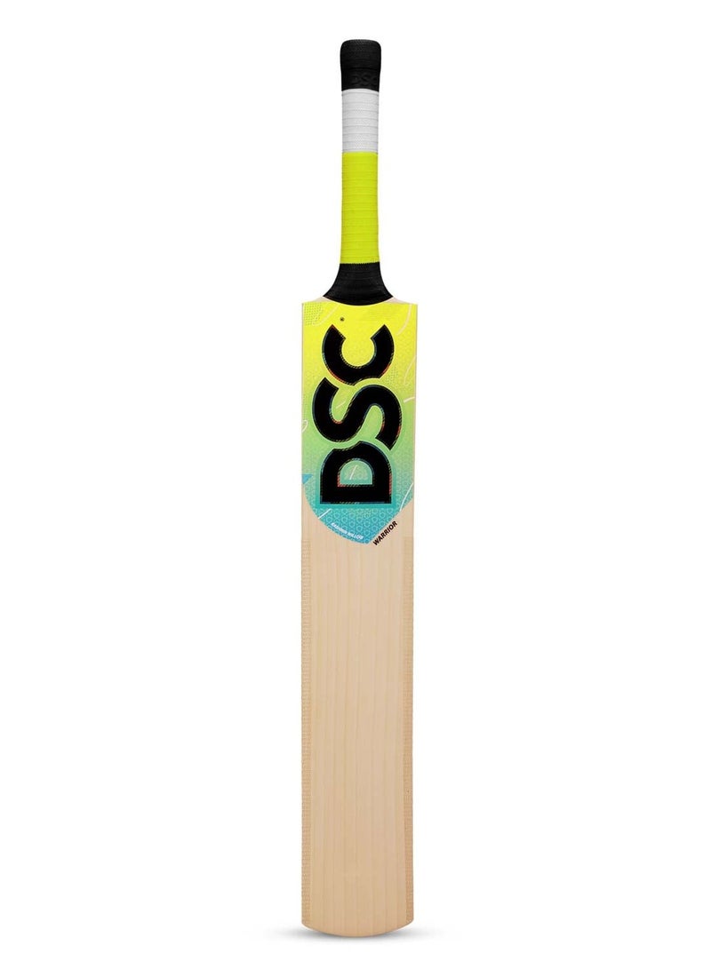 Wildfire Warrior Cricket Bat For Mens and Boys | Size -3 | Material: Kashmir Willow | Lightweight | Free Cover | Ready to play | For Intermediate Player | Ideal For Leather Ball