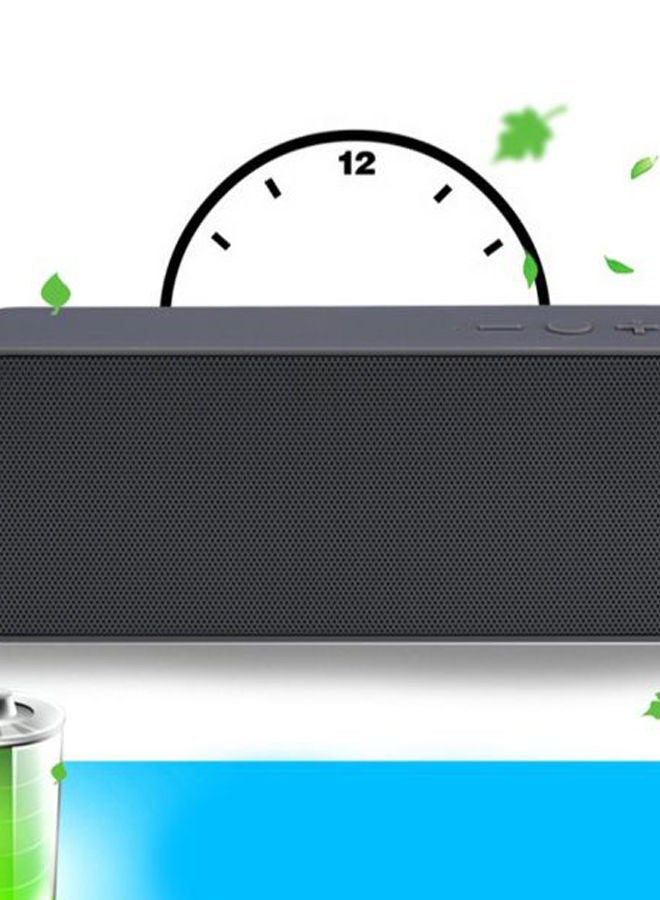 Hi-Fi Portable Wireless Bluetooth Speaker Gray