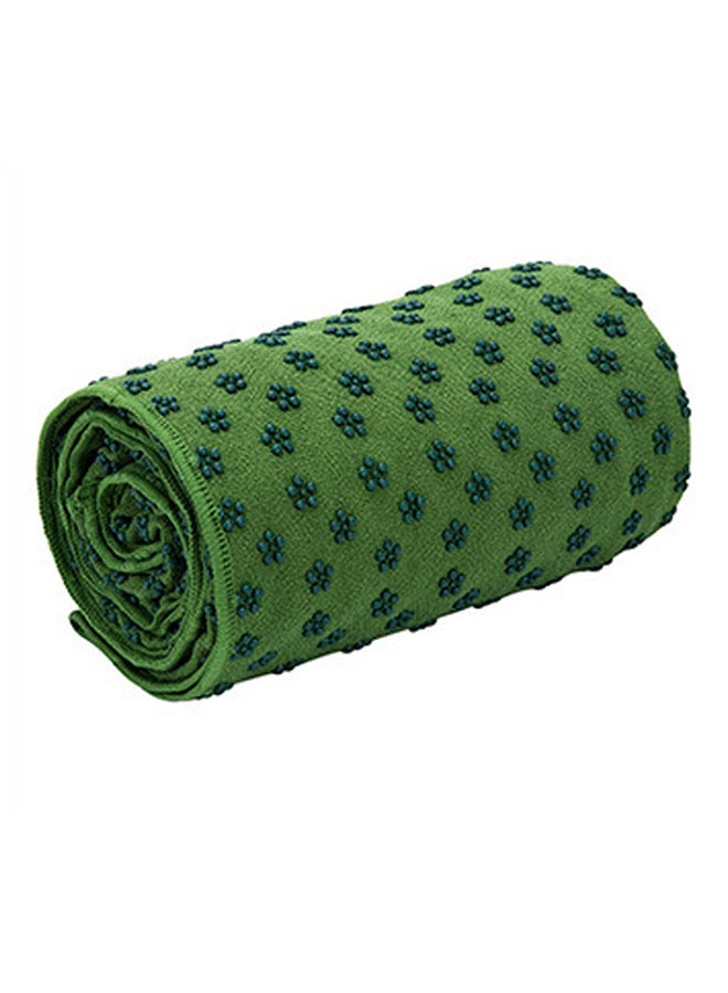 Non Slip Sweat Absorbent Yoga Mat Towel 185 x 80 x 0.4cm