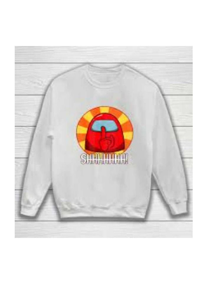 New Army Among US Low Neck Sweater  for Kids