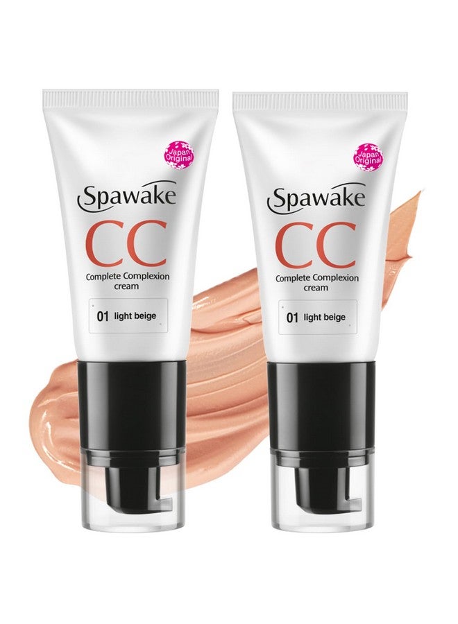 Cc Cream Matte 01 Light Beige With Spf 32/Pa++, All Skin Types, 30G, Pack Of 2