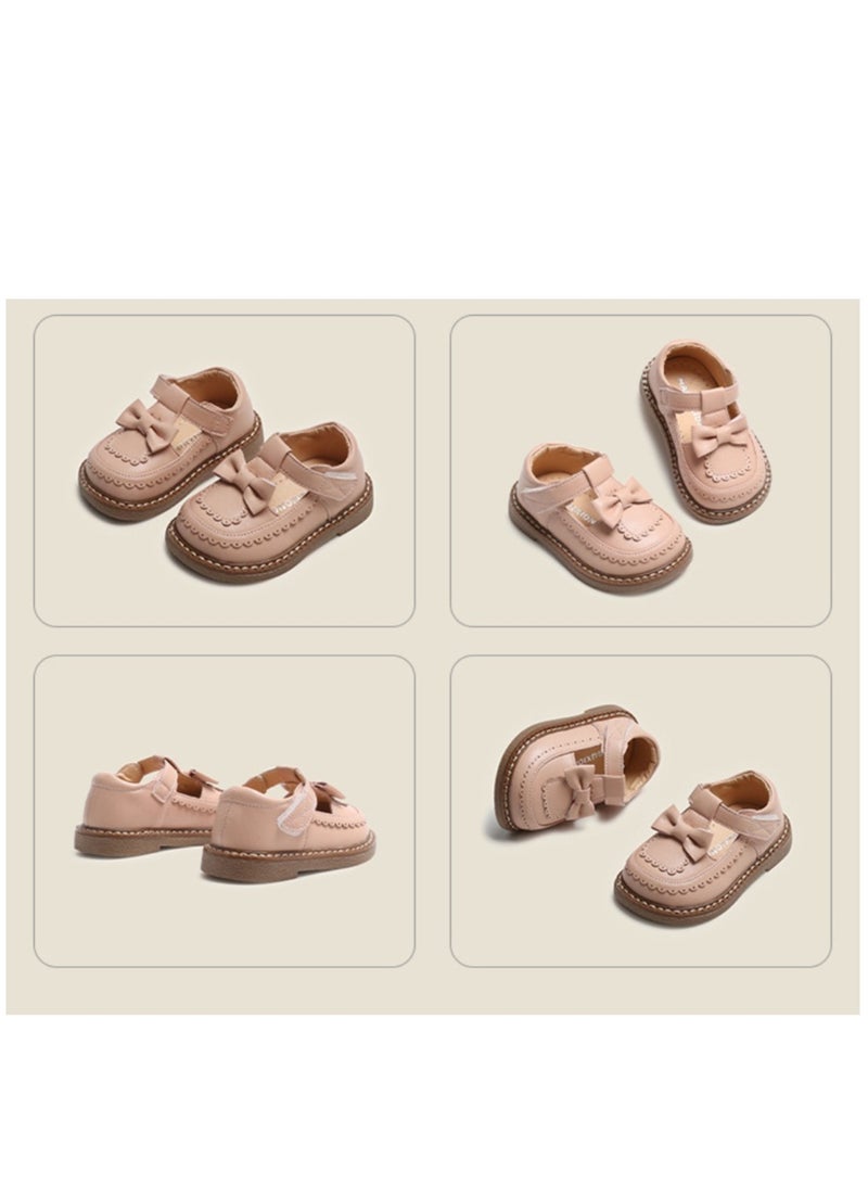 Girls' Comfortable Soft Sole Single Shoes And Small Leather Shoes