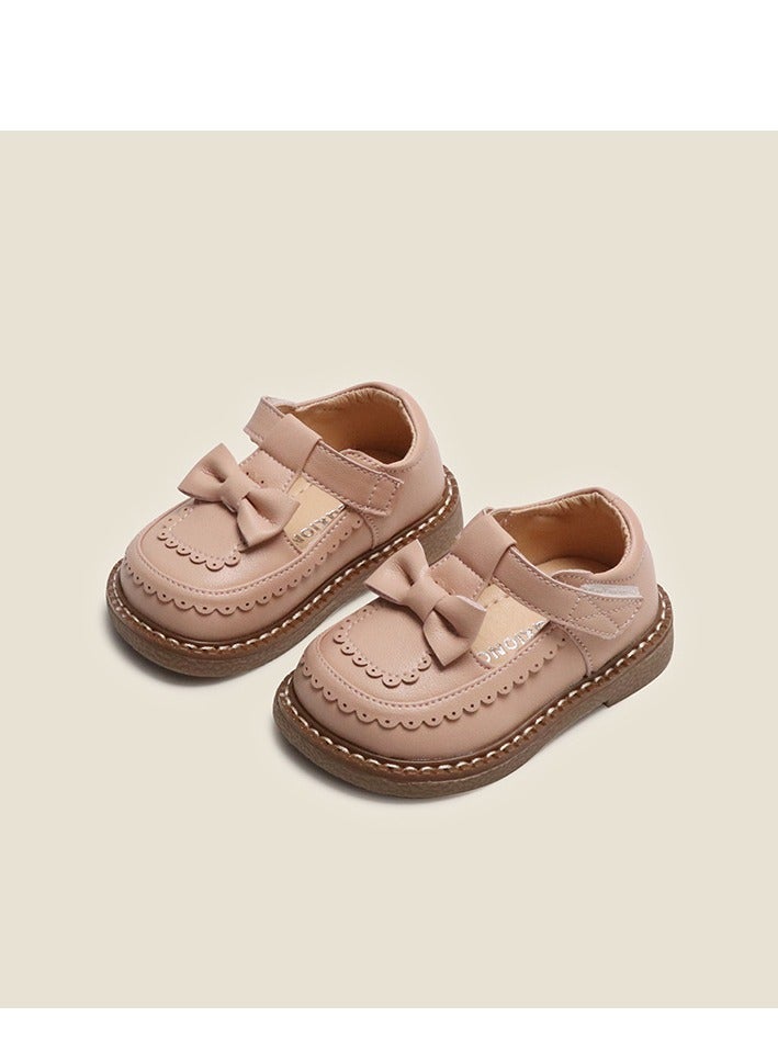 Girls' Comfortable Soft Sole Single Shoes And Small Leather Shoes