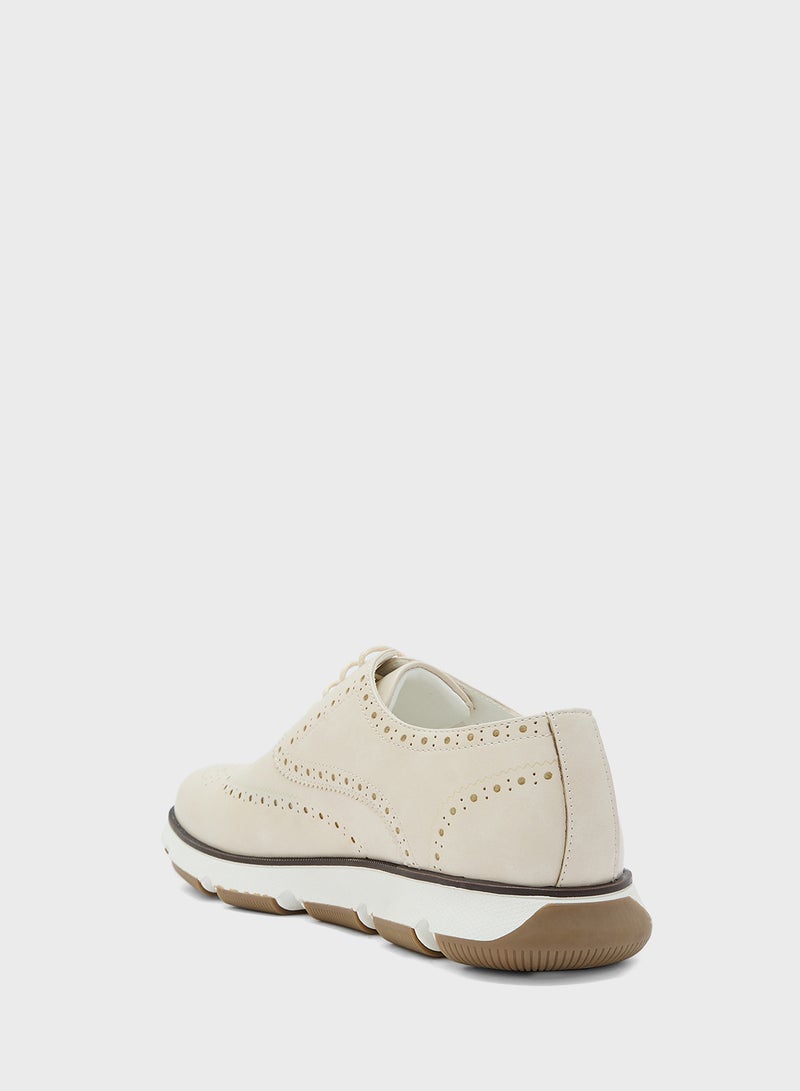 Brogue Design Oxford Casual Lace Ups