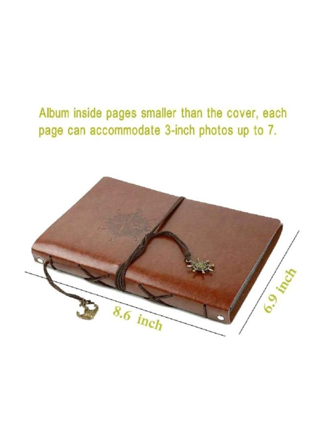 Vintage Style Photo Album Brown