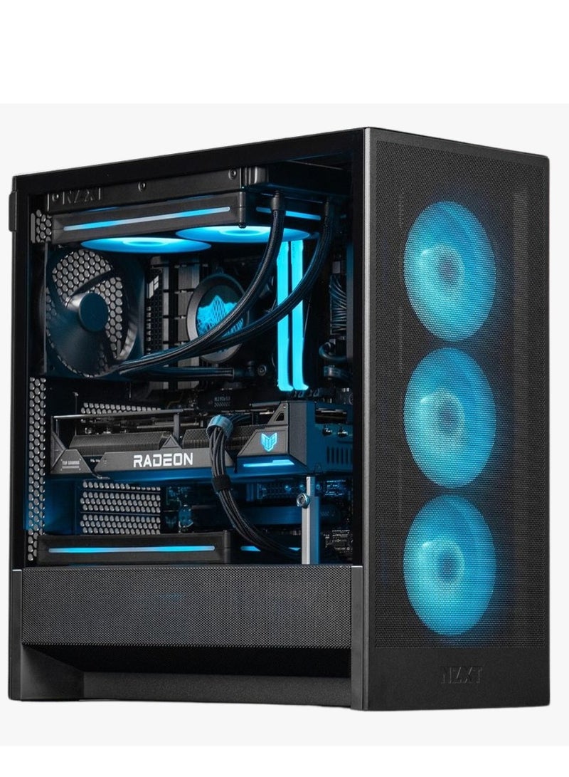 Satoshi Gaming PC - AMD Ryzen 9 9900X AM5 CPU Processor, 12 Cores & 24 Threads, DDR5 32GB (2*16) 6000MHz Ram, Nvidia RTX 4070 Super OC Edition 12GB GDDR6X GPU, 2TB NVMe M.2 SSD, 3 Fan AIO Liquid Cooler, 750W 80 Plus Standard PSU, Windows 11 Pro | Wi-Fi