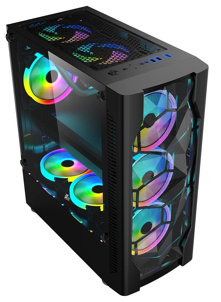 PC Gaming TMD Core i5-12400F Processor/16GB RAM 3200MB/1TB SSD/Windows 10 Pro/ NVIDIA GeForce RTX 4060 8GB Black