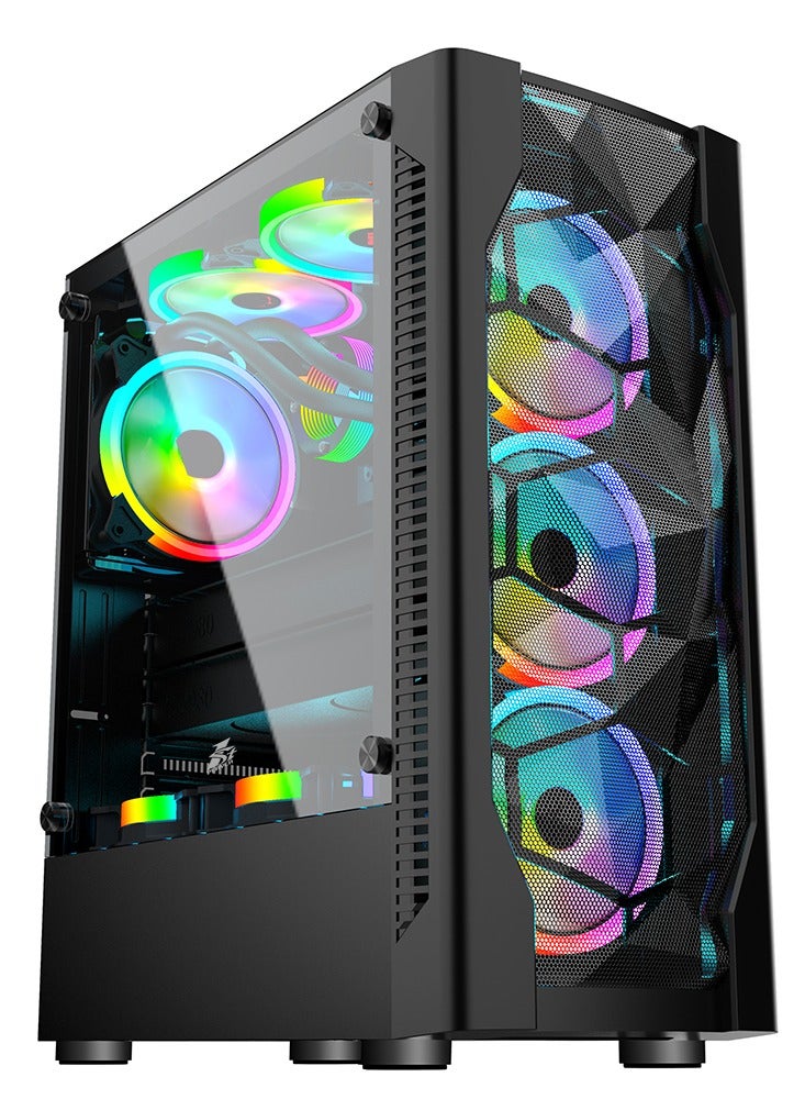 PC Gaming TMD Core i5-12400F Processor/16GB RAM 3200MB/1TB SSD/Windows 10 Pro/ NVIDIA GeForce RTX 4060 8GB Black